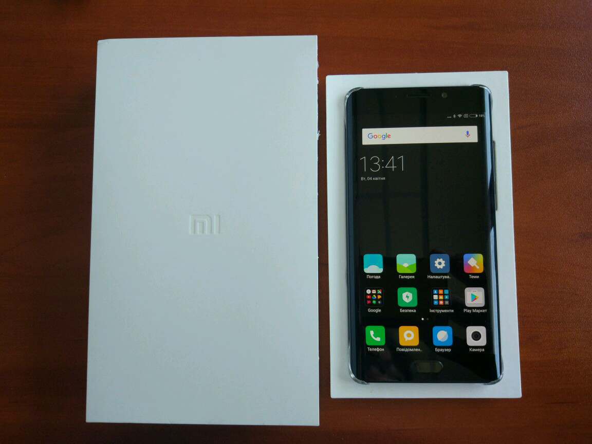 Mi Note 2 упаковка